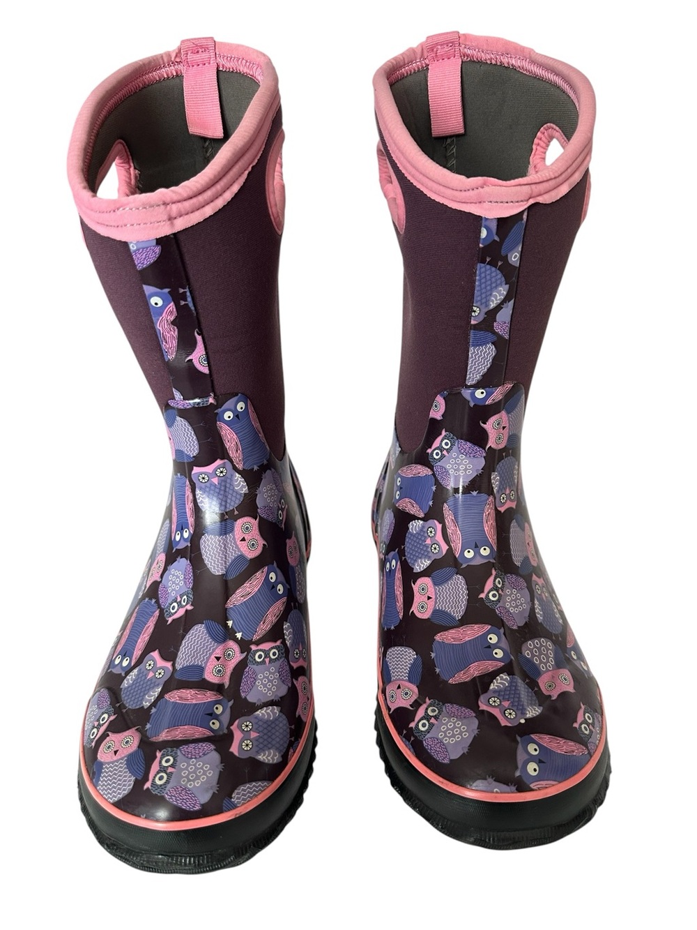 Bogs Classic Owl Waterproof Rain Boots Kids Size 6
Neoprene Insulated